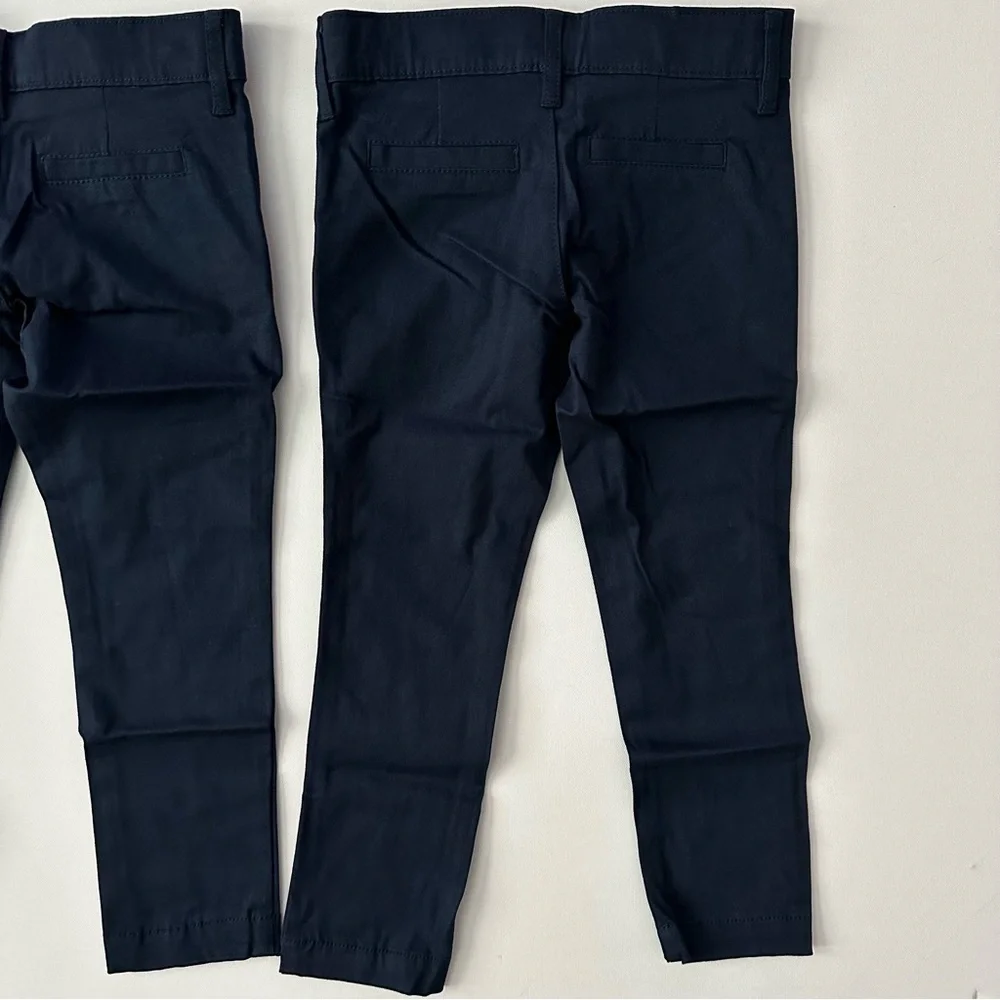 Old Navy Toddler Girl Bundle of 2 Skinny Uniform Pants Size 5